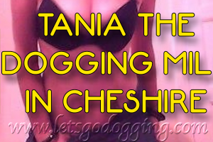 Who goes dogging in Cheshire? Join 40 year old Tania for sex fun