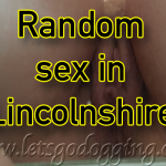 45 year old Bow, from Sleaford, is seeking some random sex in Lincolnshire